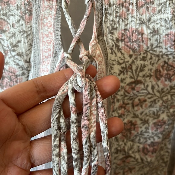 NWT Gentle Fawn Laguna Light Savana Floral Print Racerback Dress S - Picture 7 of 14